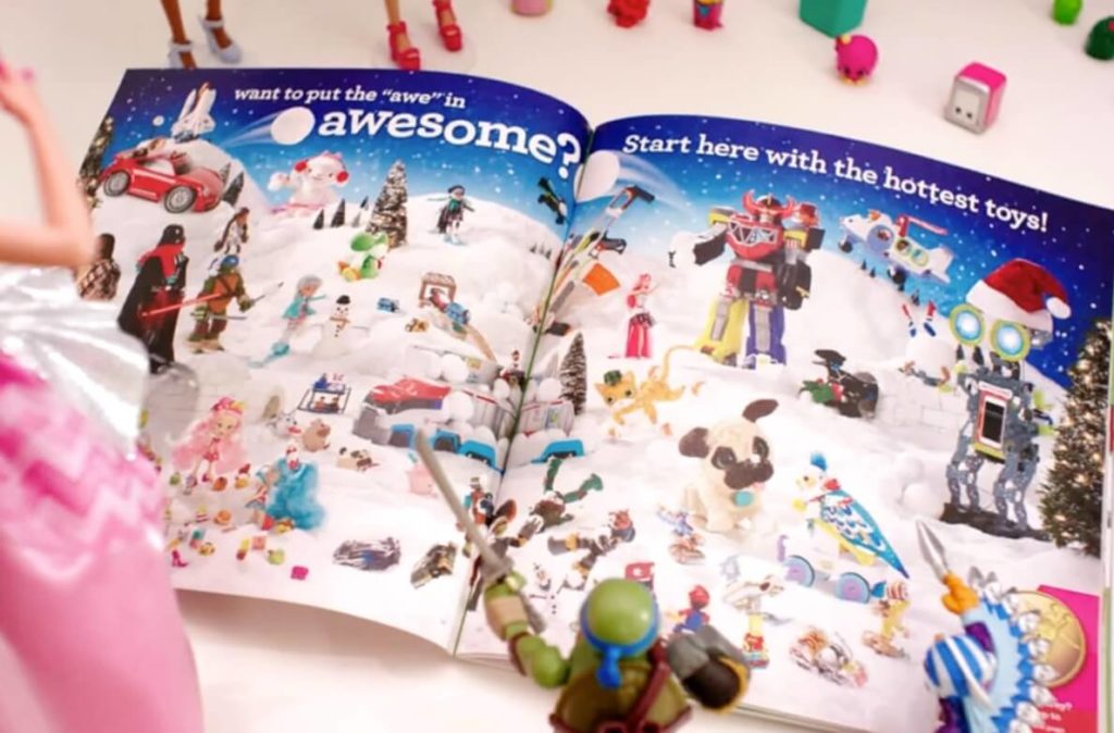 amazon printed toy catalog