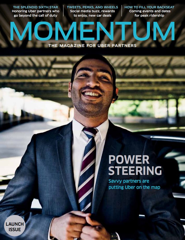 Momentum Uber Magazine