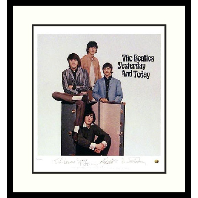 Limited-Edition-The-Beatles-Yesterday-and-Today-Album-Cover-Framed-Art-Print-L12088388